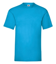Fruit-of-the-loom-Valueweight-T-shirt-61-036-ZU-azure-blue-front