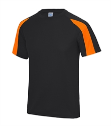 JC003 jet black - electric orange