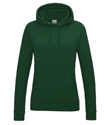 Just-Hoods-Girlie-College-Hoodie-JH001F BOTTLE GREEN (TORSO)