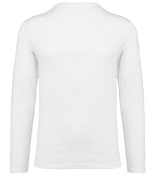 Kariban-Premium_Mens-V-Neck-Long-Sleeved-Supima-T-shirt_PK306-B_WHITE