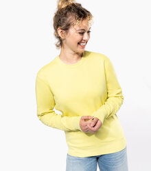 Kariban_Eco-friendly-crew-neck-sweatshirt_K4025-8_2024_lemon-yellow_front