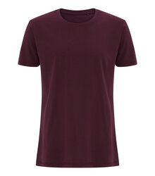 Label-Free_ST306_Mens-Tee_Burgundy_front