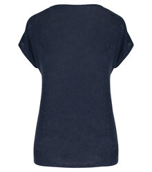 Native-Spirit_Ladies-V-neck-Linen-T-shirt_NS321-B_NAVYBLUE