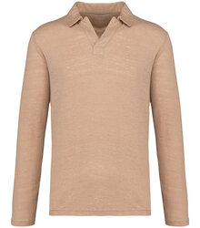 Native-Spirit_Mens-Long-Sleeve-Linen-Polo-Shirt_NS202-2_WETSAND