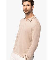 Native-Spirit_Mens-Long-Sleeve-Linen-Polo-Shirt_NS202_456073