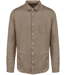 Native-Spirit_Mens-linen-shirt_NS504_CREAMCOFFEE