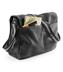 Quadra_Vintage-Canvas-Despatch-Bag_QD610-Vintage-Black-rear