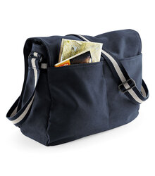 Quadra_Vintage-Canvas-Despatch-Bag_QD610-Vintage-Oxford-Navy-rear