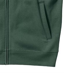 Russell-Authentic-Sweat-jacket-267M-Bottle-green-detail