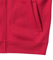 Russell-Authentic-Sweat-jacket-267M-classic-red-detail