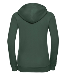 Russell-Ladies-Authentic-Zipped-Hood-266F-Bottle-green-back