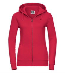 Russell-Ladies-Authentic-Zipped-Hood-266F-classic-red-bueste-front