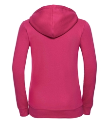 Russell-Ladies-Authentic-Zipped-Hood-266F-fuchsia-back