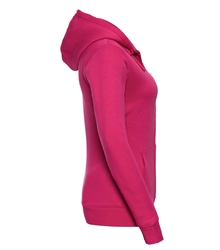 Russell-Ladies-Authentic-Zipped-Hood-266F-fuchsia-side