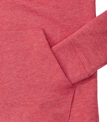 Russell-Ladies-HD-Hooded-Sweat-281F-Red-marl-detail-1