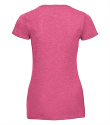 Russell-Ladies-HD-T-165F-pink-marl-back