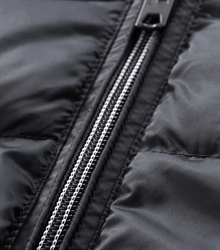 Russell-Ladies-Hooded-Nano-Jacket-R-440F-Black-Detail Zipper