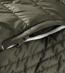 Russell-Ladies-Hooded-Nano-Jacket-R-440F-Dark-Olive-Detail Pocket