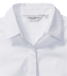 Russell-Ladies-Long-Sleeve-Fitted-Ultimate-Stretch-Shirt-960F-white-detail