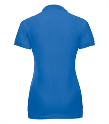 Russell-Ladies-Stretch-Polo-566F-azure-blue-back