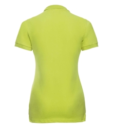 Russell-Ladies-Stretch-Polo-566F-lime-back