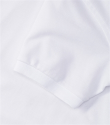Russell-Ladies-Stretch-Polo-566F-white-detail-1