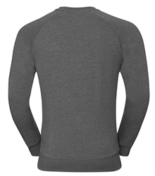 Russell-Mens-HD-Raglan-Sweat-280M-Grey-marl-back