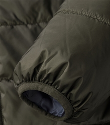 Russell-Mens-Hooded-Nano-Jacket-R-440M-Dark-Olive Detail Cuff