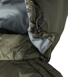 Russell-Mens-Hooded-Nano-Jacket-R-440M-Dark-Olive-Detail Hood