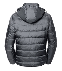 Russell-Mens-Hooded-Nano-Jacket-R-440M-Iron-Grey-Back