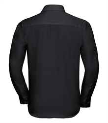 Russell-Mens-Long-Sleeve-Tailored-Ultimate-Non-Iron-Shirt-958M-black-back