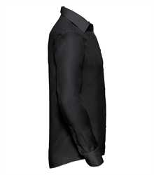 Russell-Mens-Long-Sleeve-Tailored-Ultimate-Non-Iron-Shirt-958M-black-side