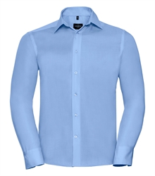 Russell-Mens-Long-Sleeve-Tailored-Ultimate-Non-Iron-Shirt-958M-bright-sky-front