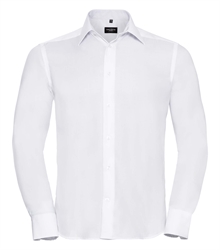Russell-Mens-Long-Sleeve-Tailored-Ultimate-Non-Iron-Shirt-958M-white-front