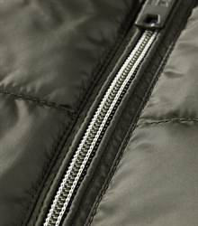 Russell-Mens-Nano-Bodywarmer-R-441M-Dark-Olive-Detail Zipper