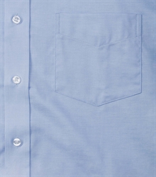 Russell-Mens-Oxford-Short-Sleeve-Classic-Oxford-Shirt-933M-oxford-blue-detail-1