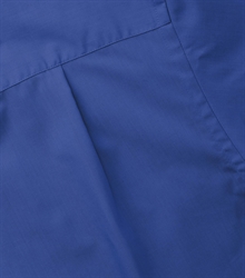 Russell-Mens-Short-Sleeve-Classic-Polycotton-Poplin-Shirt-935M-Bright-royal-detail-2