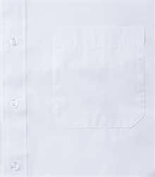 Russell-Mens-Short-Sleeve-Classic-Polycotton-Poplin-Shirt-935M-white-detail-1