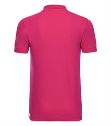 Russell-Mens-Stretch-Polo-566M-fuchsia-back