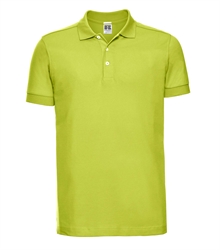 Russell-Mens-Stretch-Polo-566M-lime-bueste-front