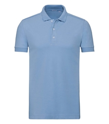 Russell-Mens-Stretch-Polo-566M-sky-front