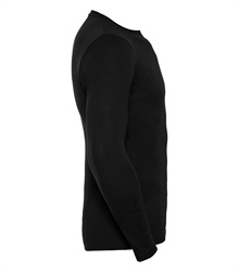 Russell-Mens-long-sleeve-HD-T-167M-black-side