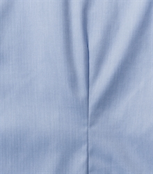 Russell-ladies-long-sleeve-tailored-herringbone-shirt-962F-light-blue-detail-2