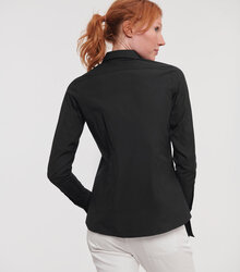 Russell_Ladies-Long-Sleeve-Ultimate-Stretch_960F_0R960F036_Model_back