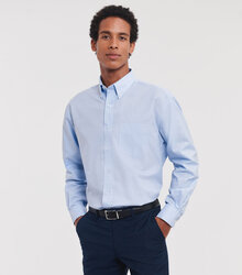 Russell_Mens-Long-Sleeve-Easy-Care-Oxford-Shirt_932M_0R932M0OD_Model_full