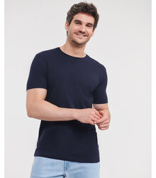 Russell_Mens-Pure-Organic-Heavy-Tee_118M_0R118M0FN_Model_front