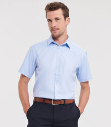 Russell_Mens-SS-Herringbone-Shirt_963M_0R963M042_Model_full