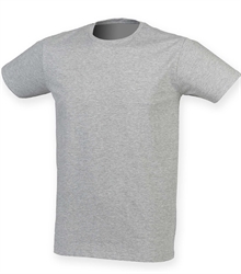 Skinni-Fit-mens-feel-good-stretch-t-shirt-SF121-HEATHERGREY-TORSO-FRONT
