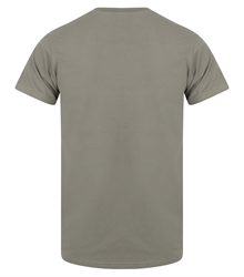 Skinni-Fit-mens-feel-good-stretch-t-shirt-SF121-KHAKI-TORSO-BACK