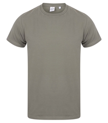 Skinni-Fit-mens-feel-good-stretch-t-shirt-SF121-KHAKI-TORSO-FRONT